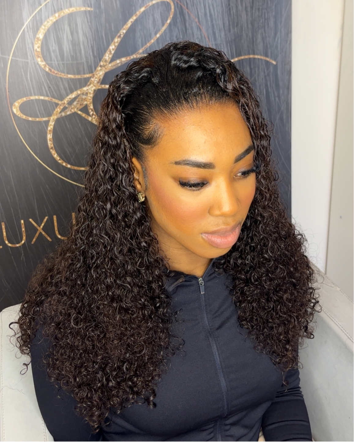 Brown Pixie Curly Weave Extensions
