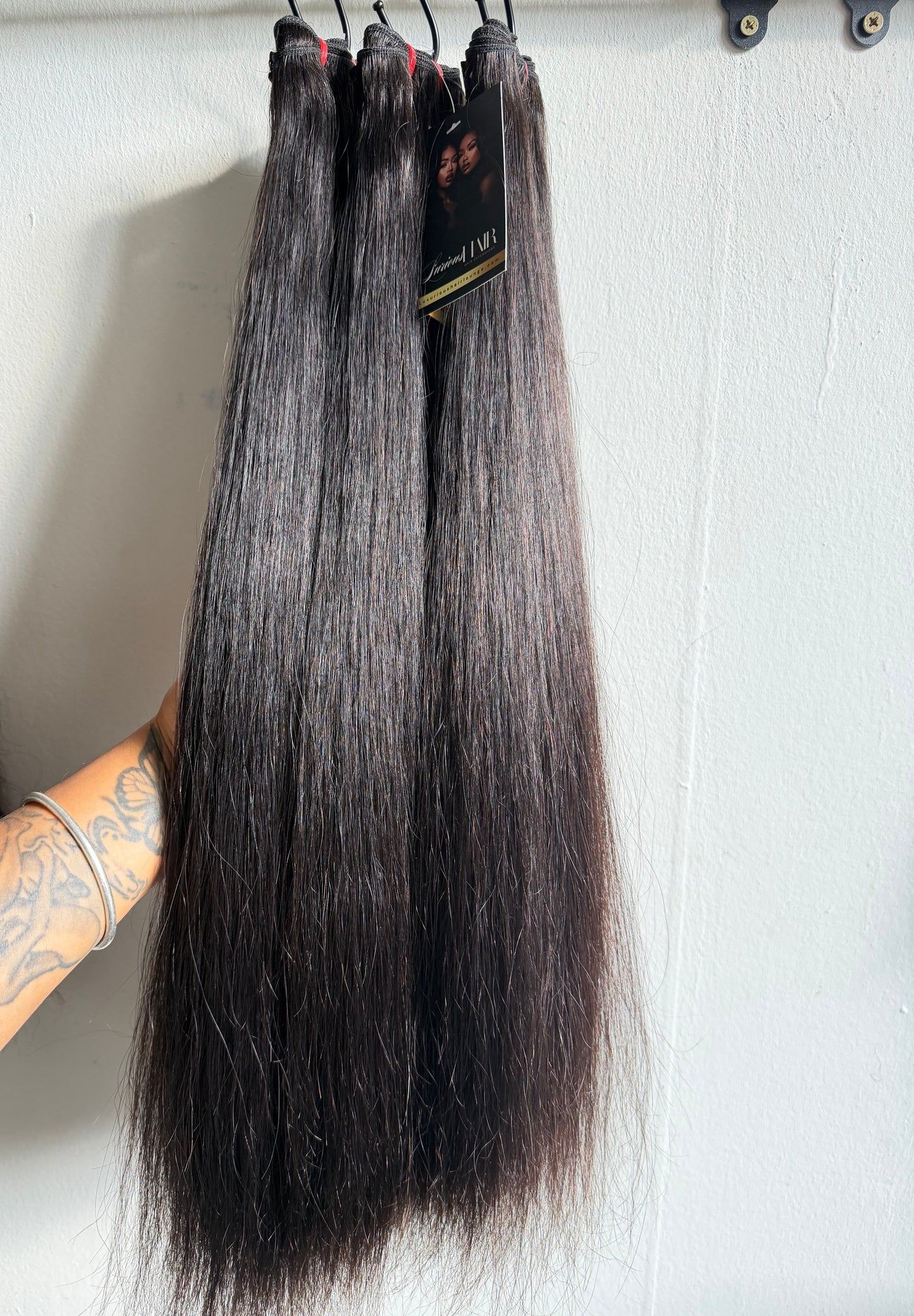 Natural Straight Weave Premium Virgin Extension