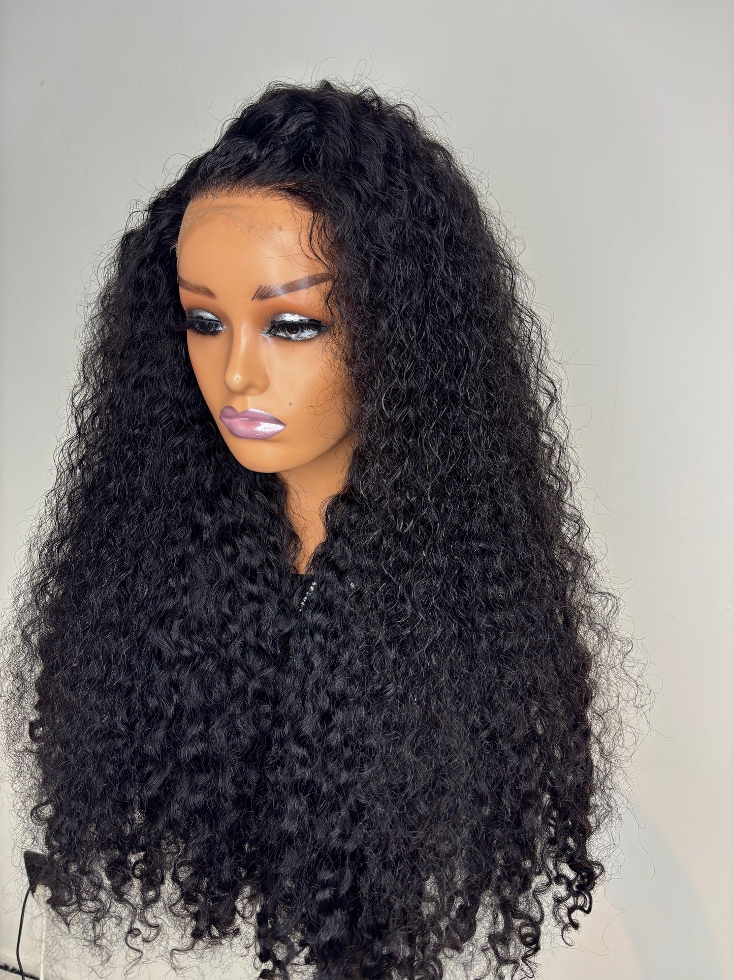 Burmese Curly HD Lace Frontal Wig