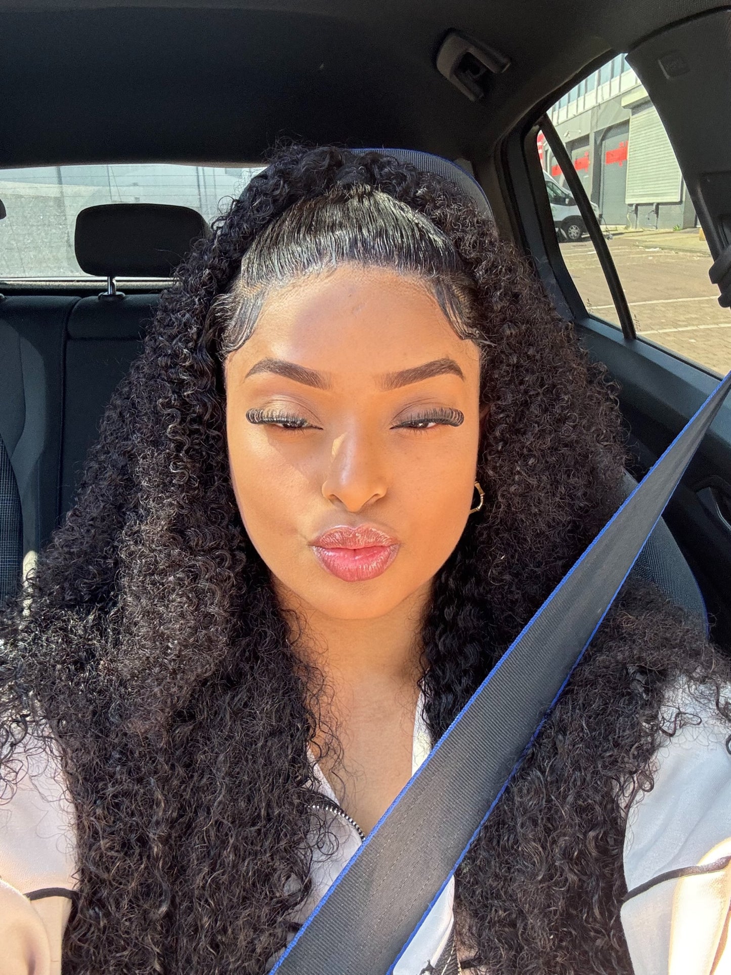 Kinky Curly HD Lace Frontal Wig