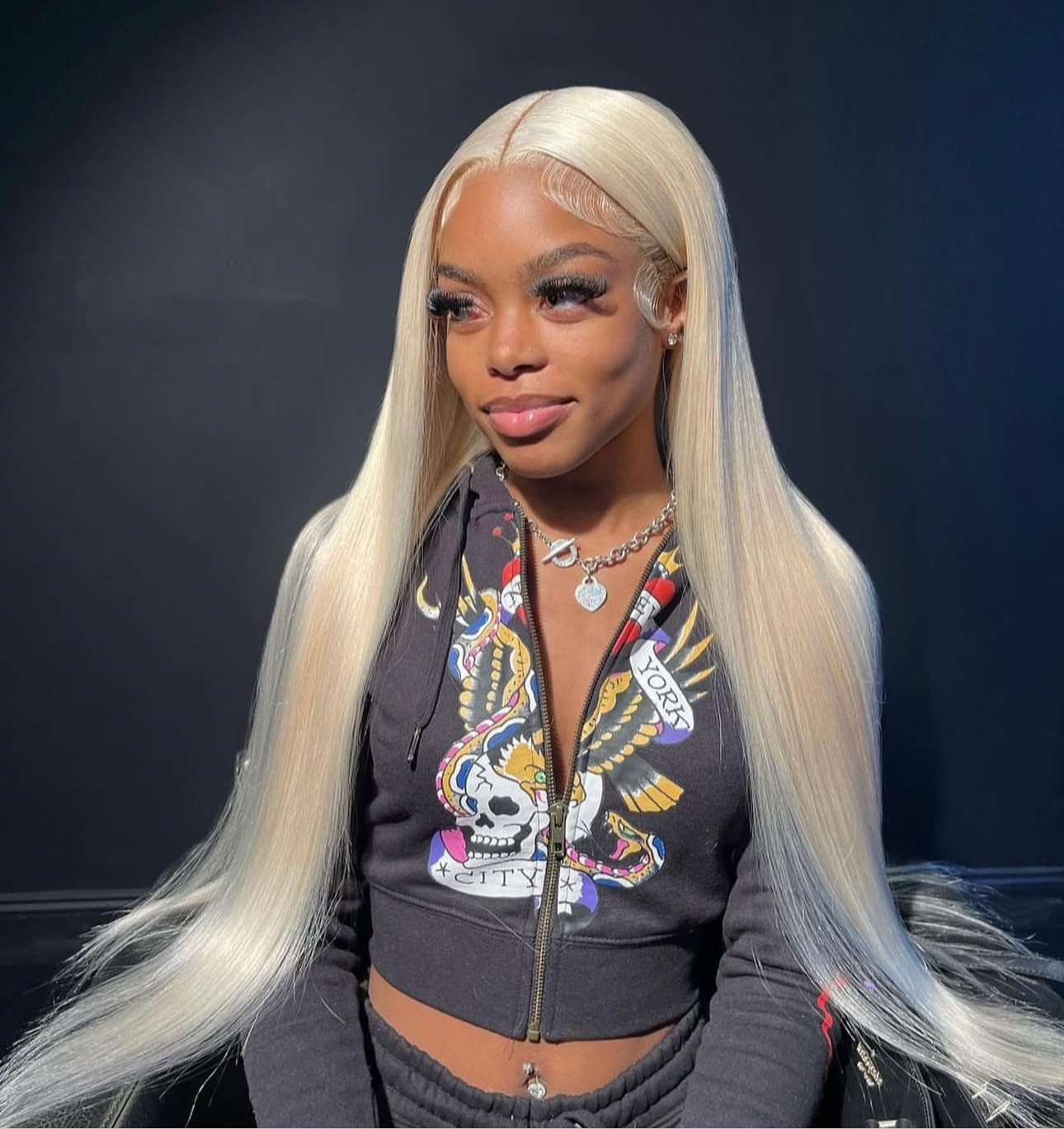 613 HD Lace Frontal Blonde Wig