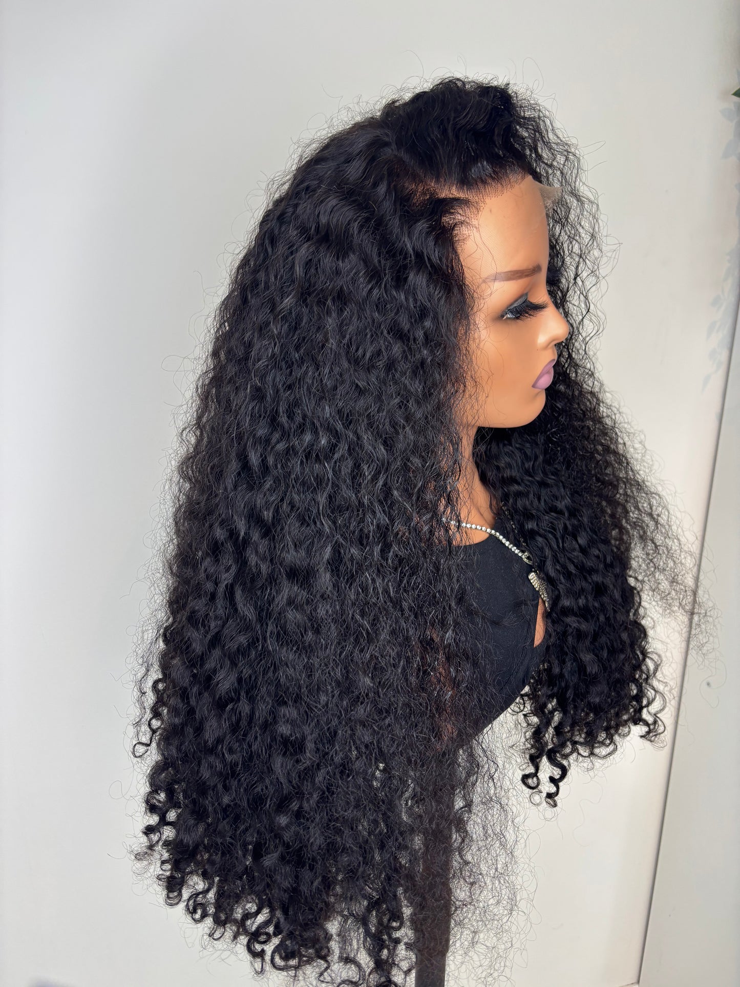 Burmese Curly HD Lace Frontal Wig