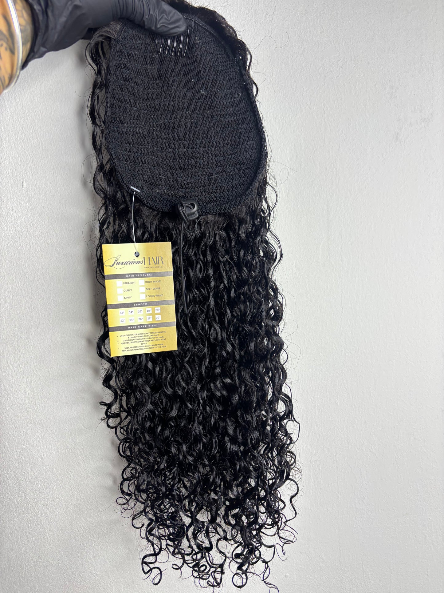 Pixie Curly Drawstring Ponytail