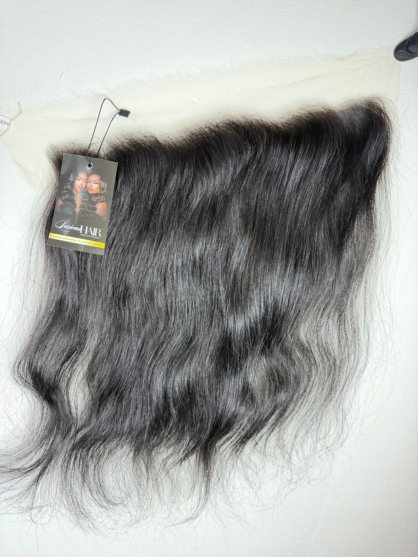 Natural Straight 13x4 HD Frontal Raw