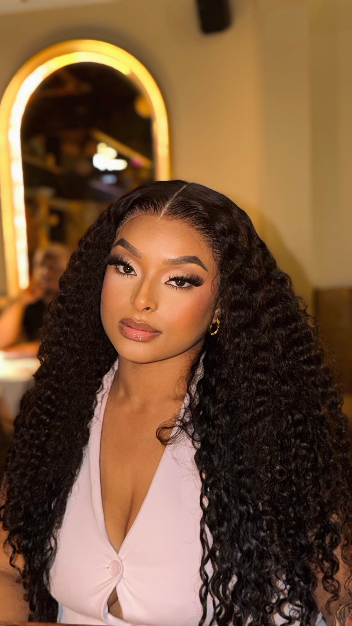 Burmese Curly HD Lace Frontal Wig