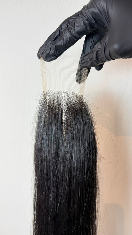 Natural Straight 2x6 HD Closure Raw Hair
