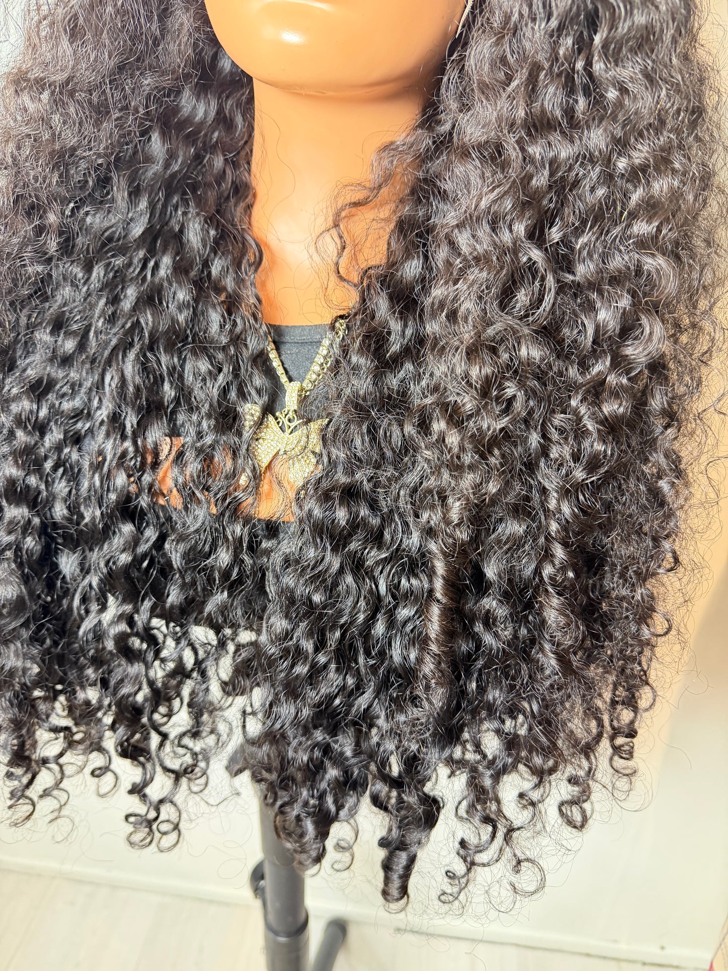 Burmese Curly HD Lace Frontal Wig