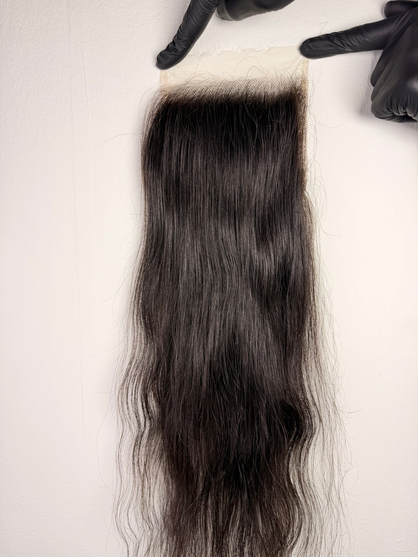 Natural Straight 5x5 HD Closure Virgin