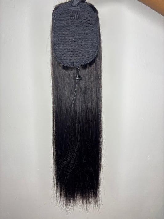 Straight Drawstring Ponytail