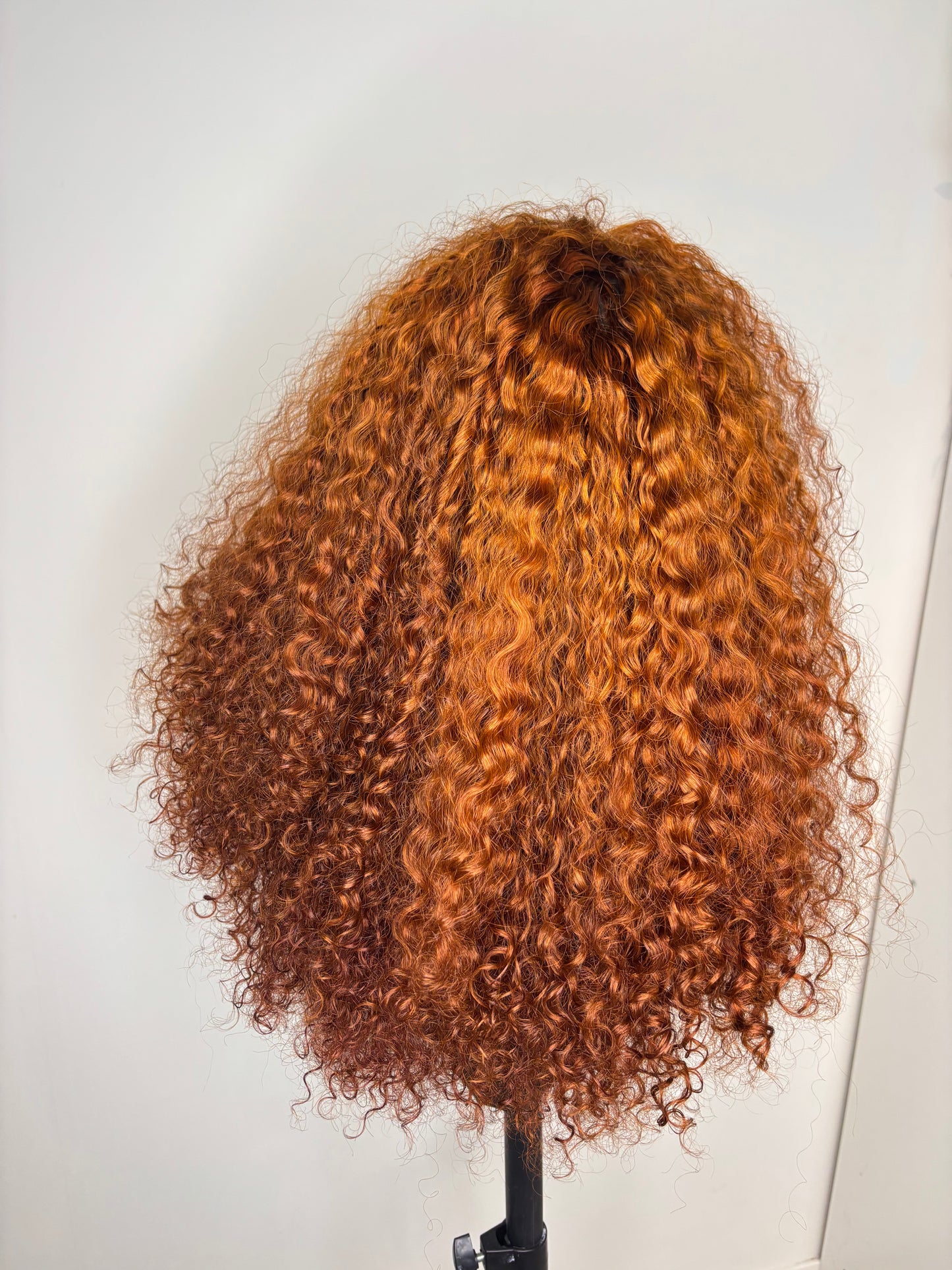 Ginger Pixie Curly HD Lace Frontal Wig