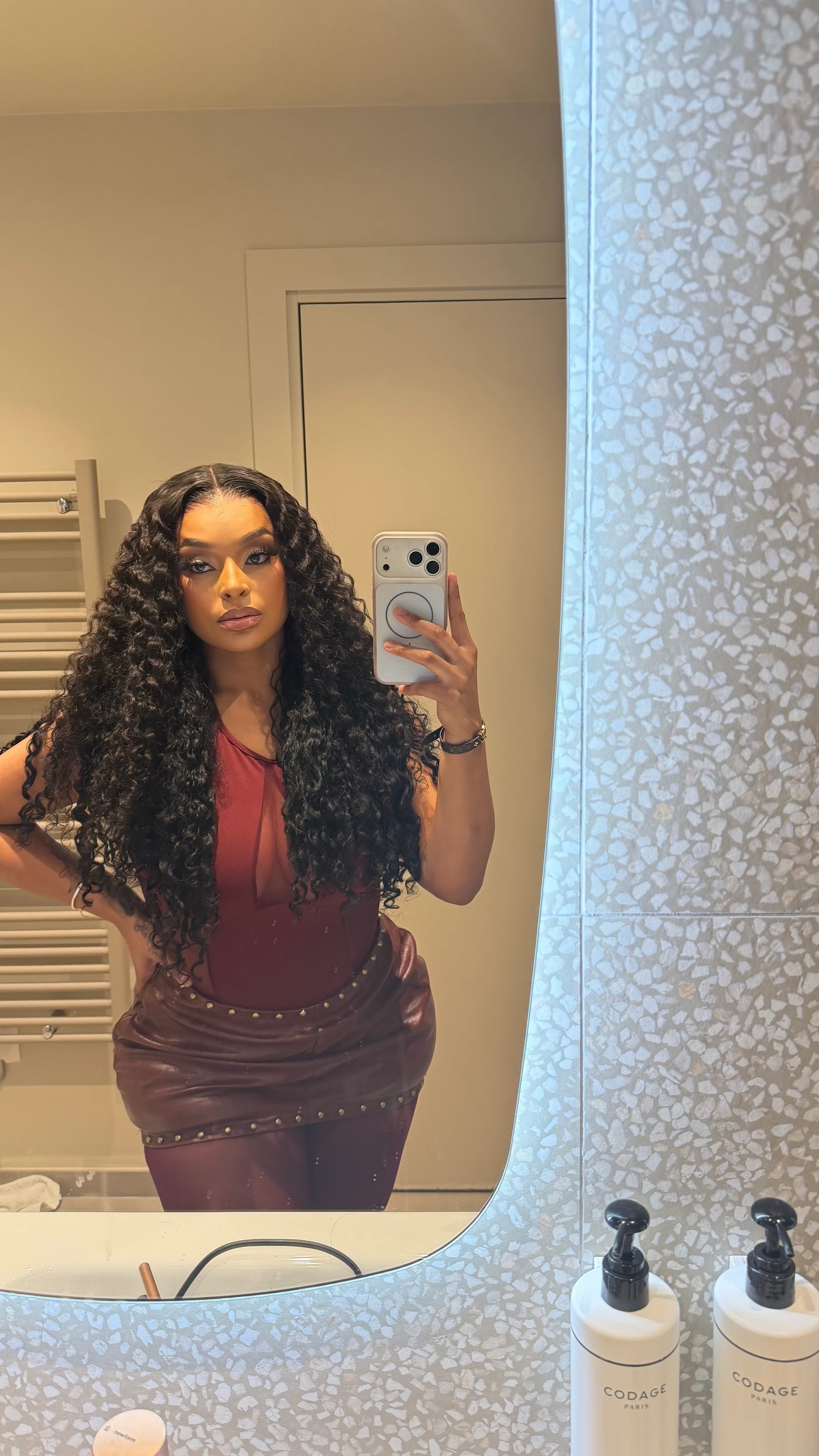 Burmese Curly HD Lace Frontal Wig
