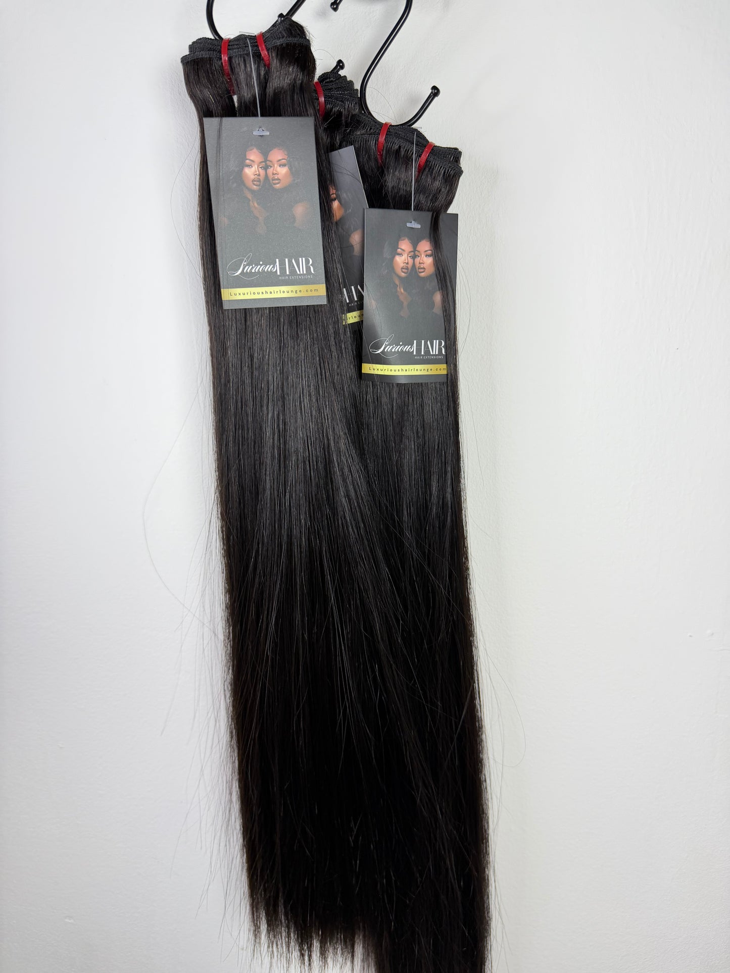 Natural Straight Weave Premium Virgin Extensions