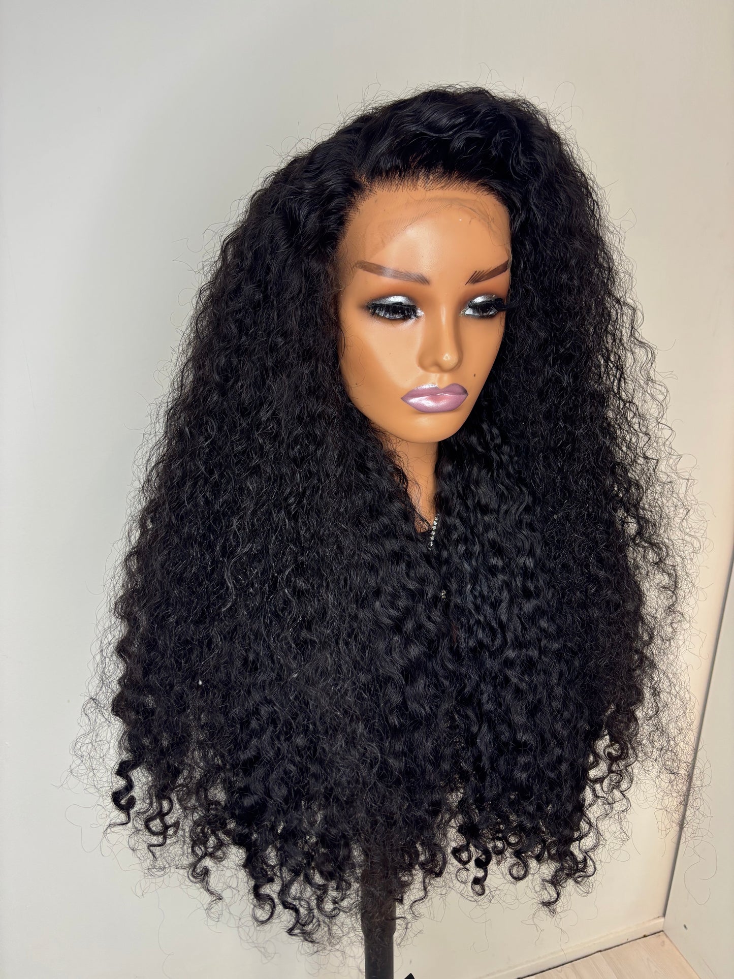 Burmese Curly HD Lace Frontal Wig