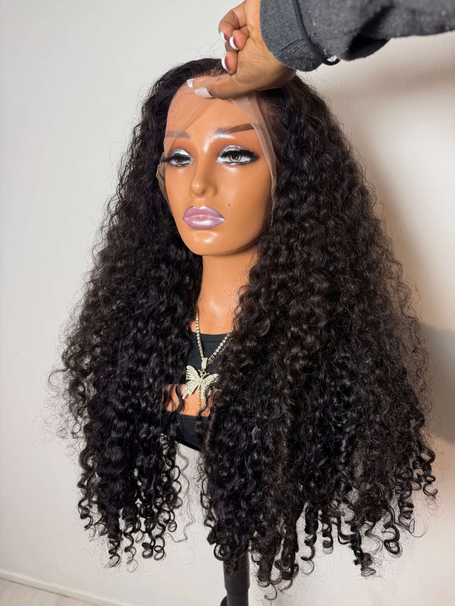 Burmese Curly HD Lace Frontal Wig