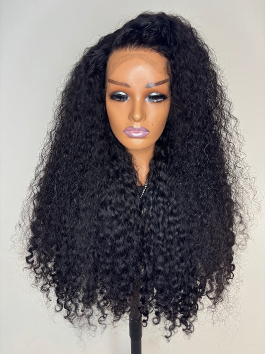 Burmese Curly HD Lace Frontal Wig